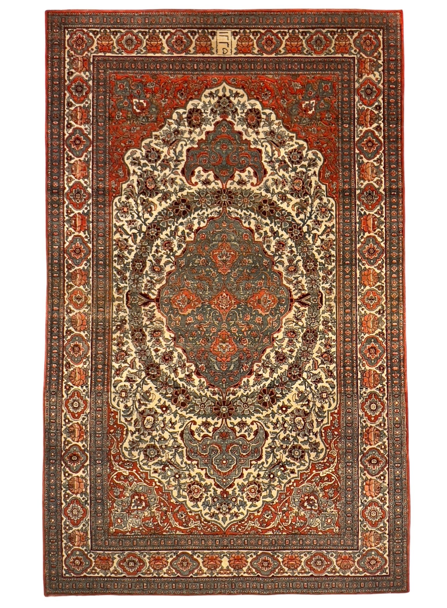 Rare Antique Farahan rug 